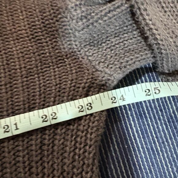Old Navy Sweater Womens S Gray Knit Pullover Fall Winter Cozy Cottagecore - Picture 5 of 6